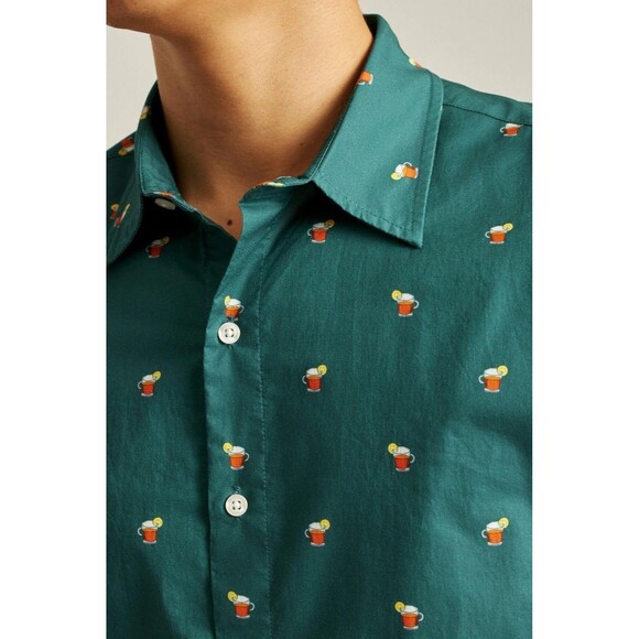 Bonobos Riviera Short Sleeve Men's Shirt Buttondown Standard Fit XXL NEW 283458 - Picture 6 of 11